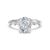 Oval Solitaire Engagement Ring