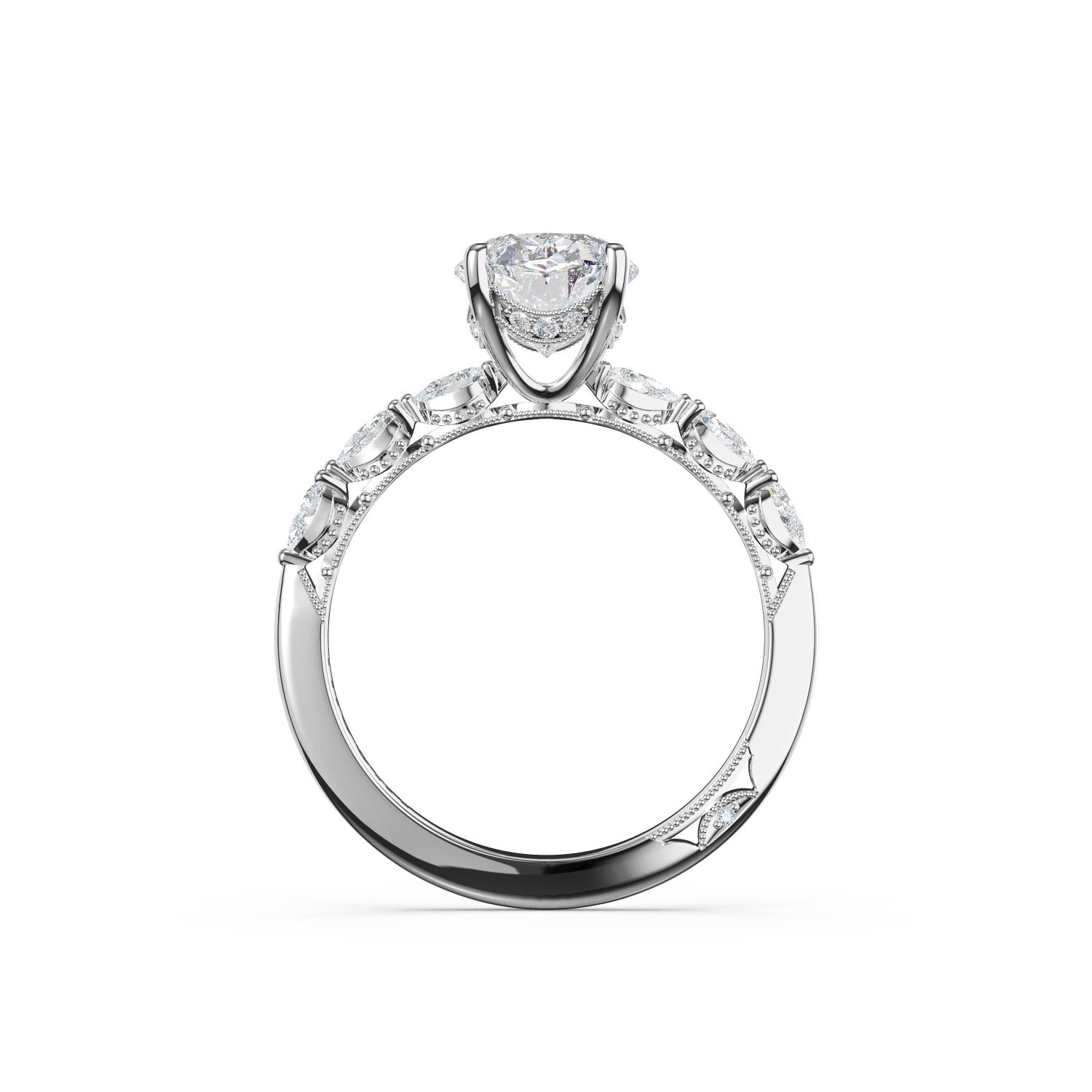 Oval Solitaire Engagement Ring
