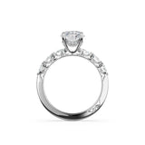 Oval Solitaire Engagement Ring