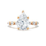 Pear Solitaire Engagement Ring