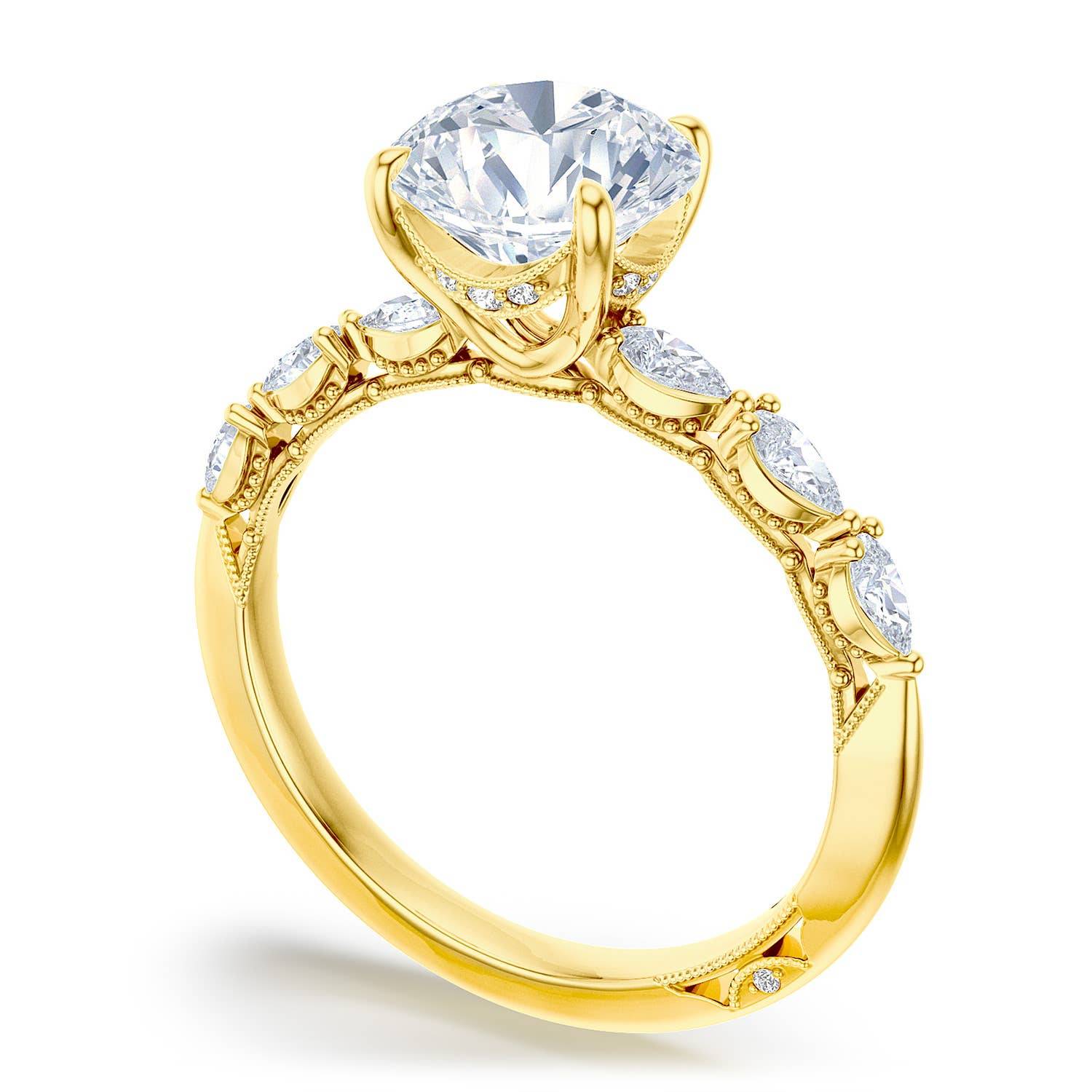 Round Solitaire Engagement Ring