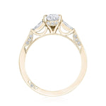 Pear 3-Stone Engagement Ring