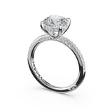 Round Solitaire Engagement Ring