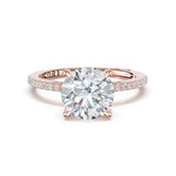 Round Solitaire Engagement Ring