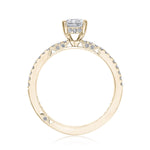 Emerald Solitaire Engagement Ring