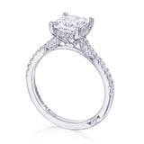 Princess Solitaire Engagement Ring