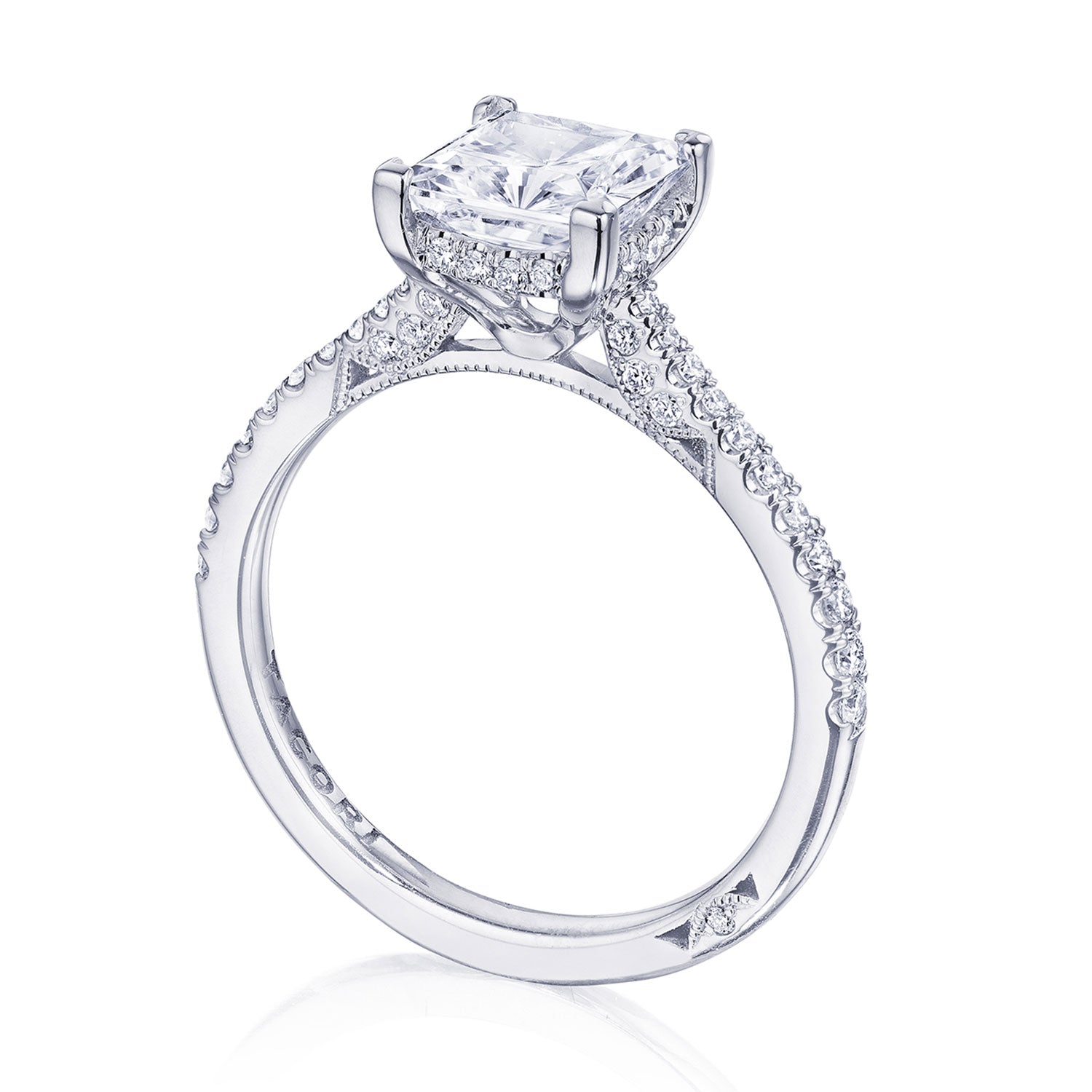 Princess Solitaire Engagement Ring