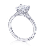 Princess Solitaire Engagement Ring