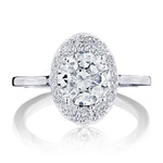 Round Bloom Engagement Ring