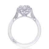 Round Bloom Engagement Ring