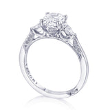 Pear 3-Stone Engagement Ring
