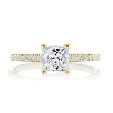 Princess Solitaire Engagement Ring