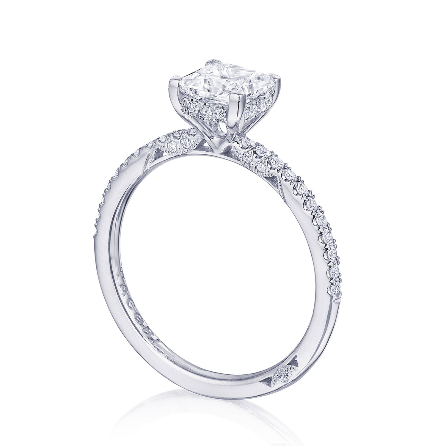 Princess Solitaire Engagement Ring