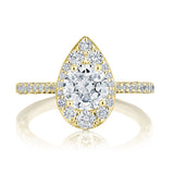 Round Bloom Engagement Ring