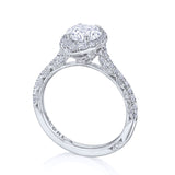 Round Bloom Engagement Ring
