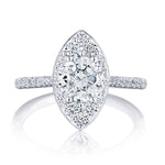 Round Bloom Engagement Ring