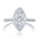 Round Bloom Engagement Ring
