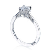 Princess Solitaire Engagement Ring