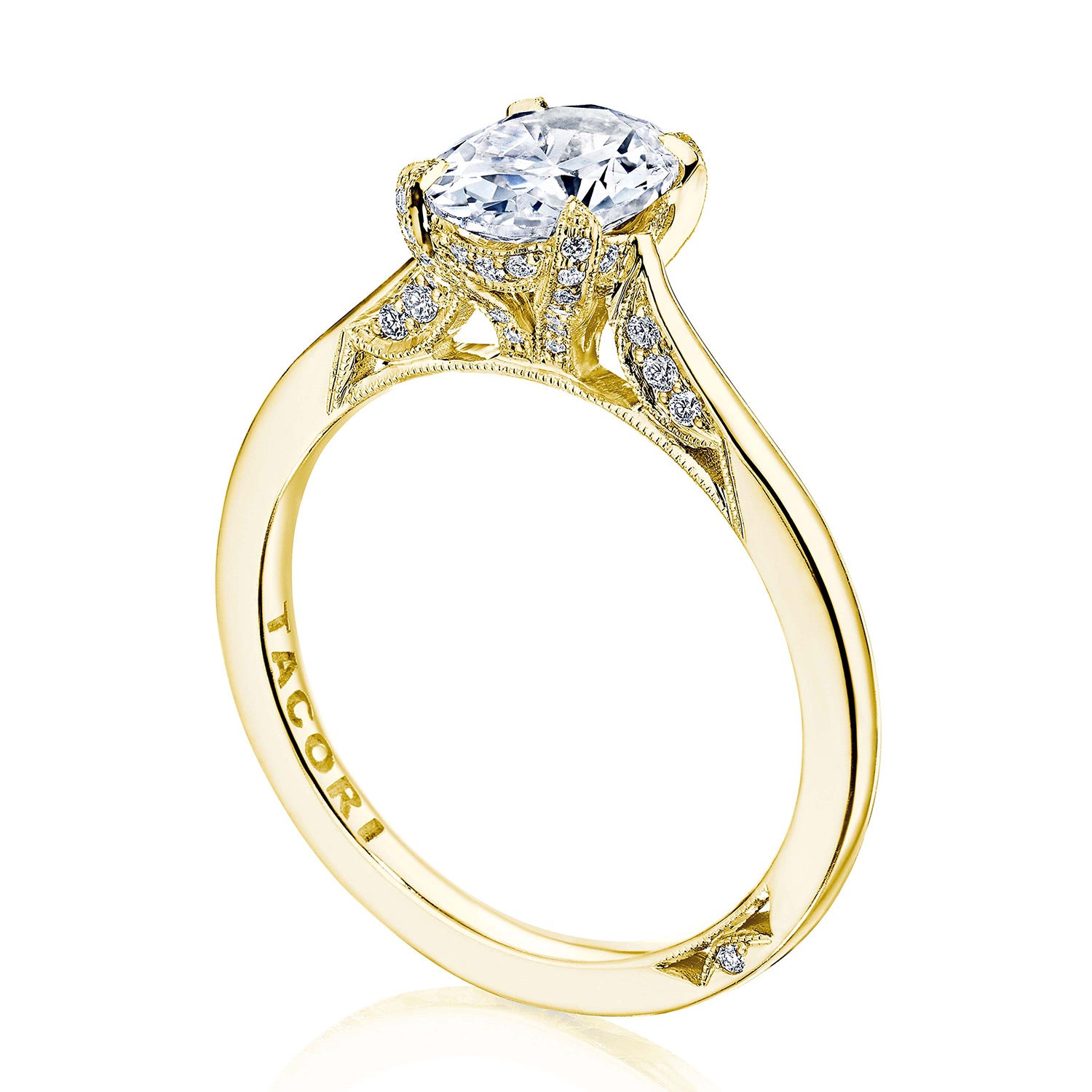 Oval Solitaire Engagement Ring