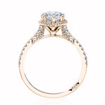Round Bloom Engagement Ring