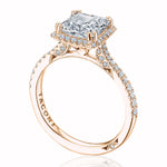 Princess Bloom Engagement Ring