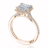 Princess Bloom Engagement Ring