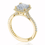 Princess Bloom Engagement Ring