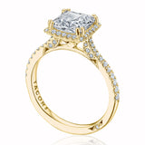 Princess Bloom Engagement Ring
