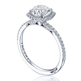 Cushion Bloom Engagement Ring