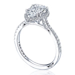 Pear Bloom Engagement Ring