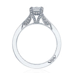 Emerald Solitaire Engagement Ring