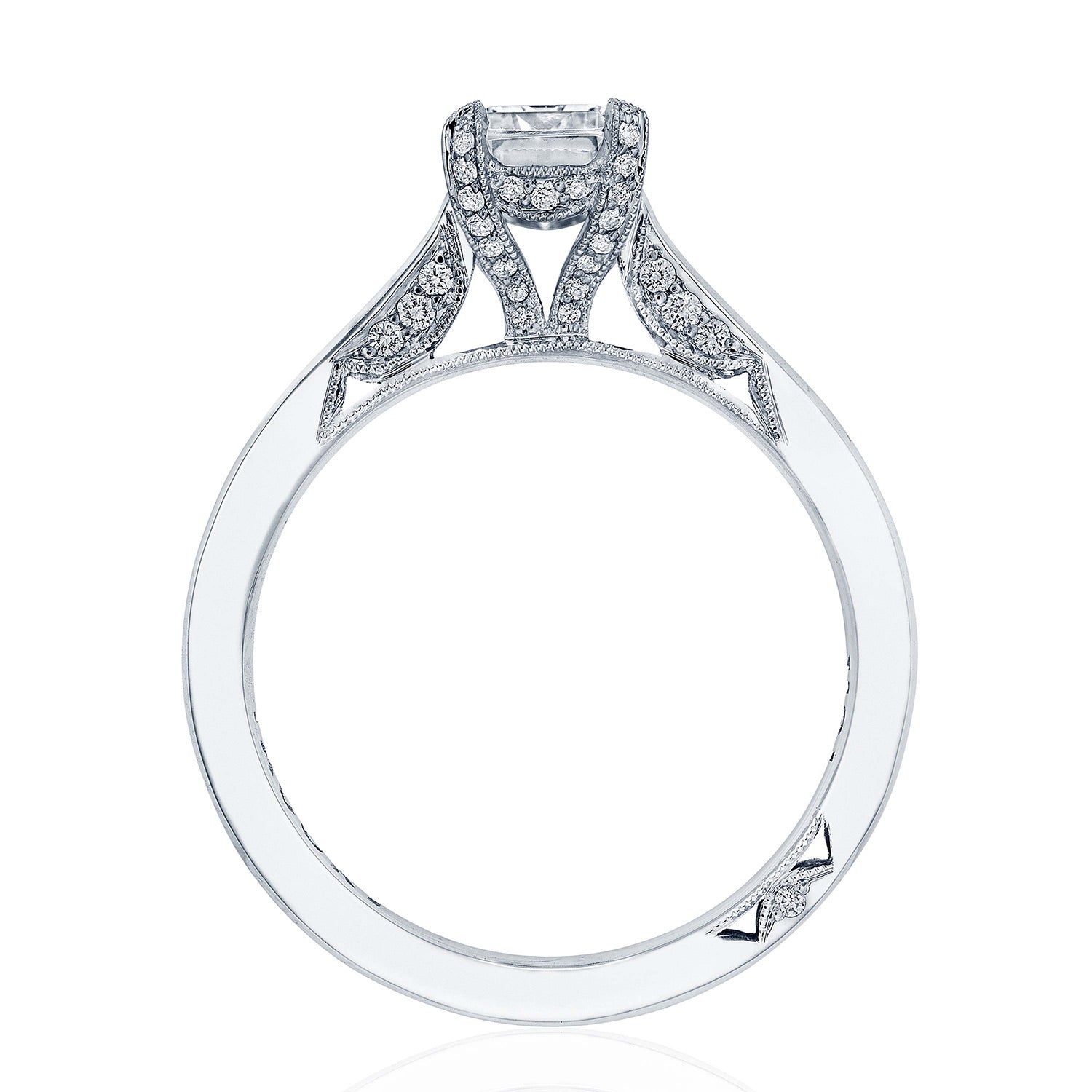 Emerald Solitaire Engagement Ring