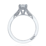 Emerald Solitaire Engagement Ring