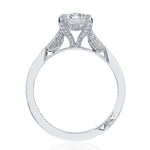 Emerald Solitaire Engagement Ring