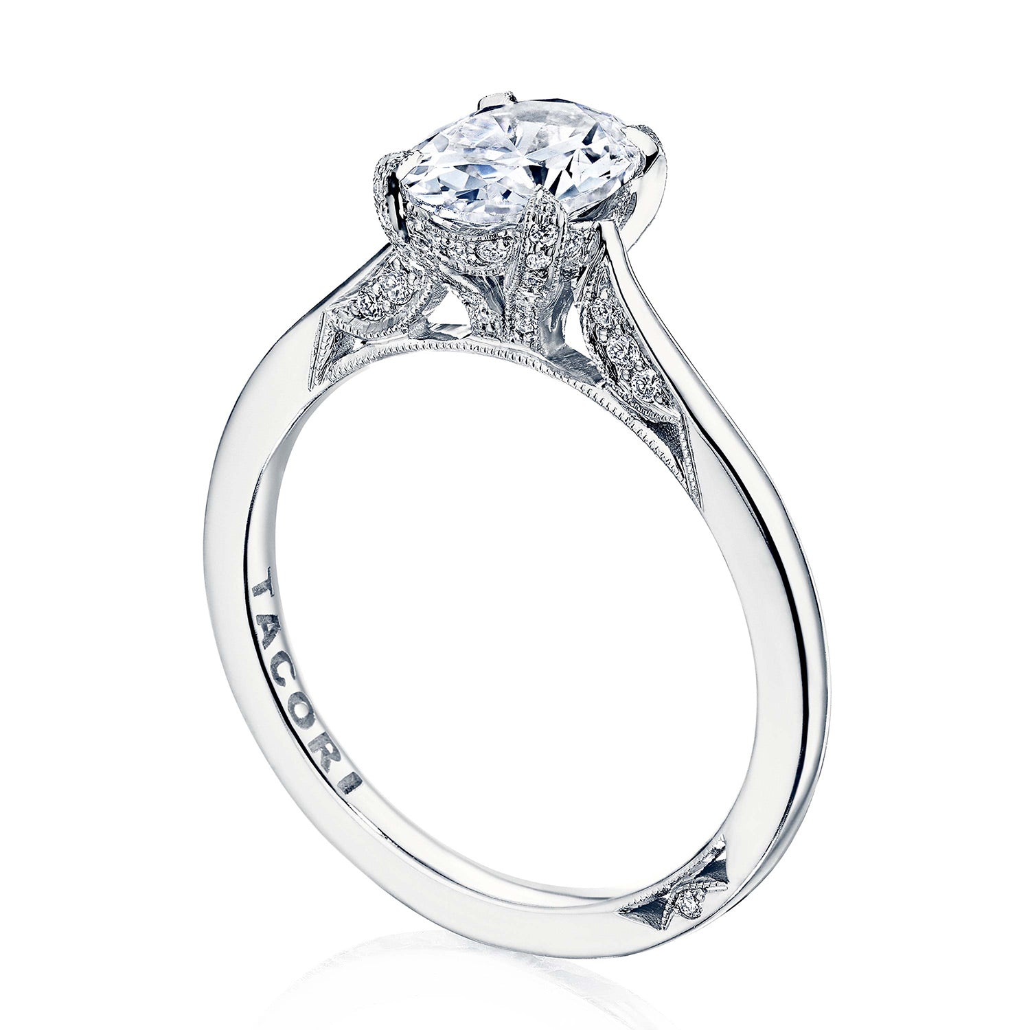 Oval Solitaire Engagement Ring