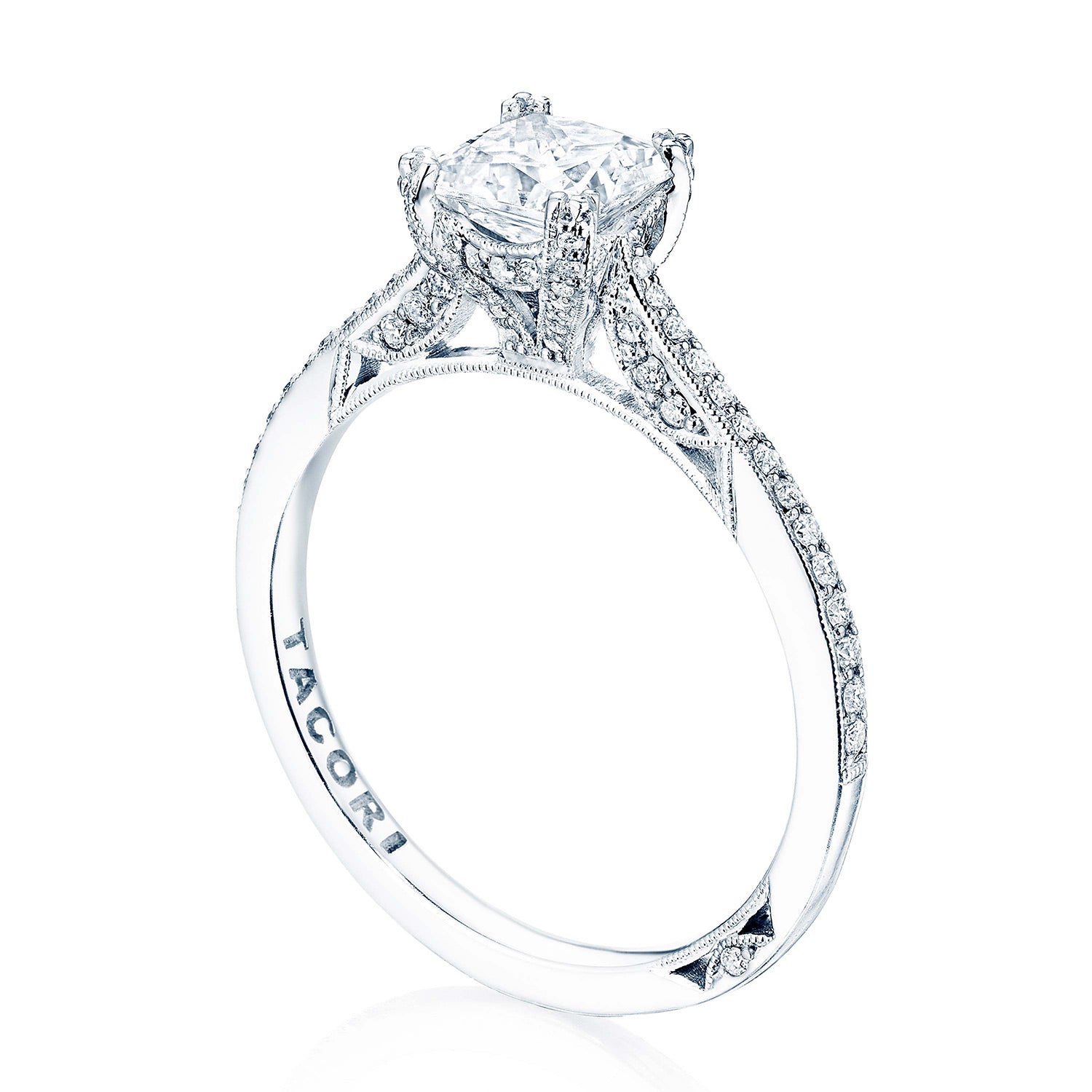 Princess Solitaire Engagement Ring