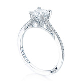 Princess Solitaire Engagement Ring