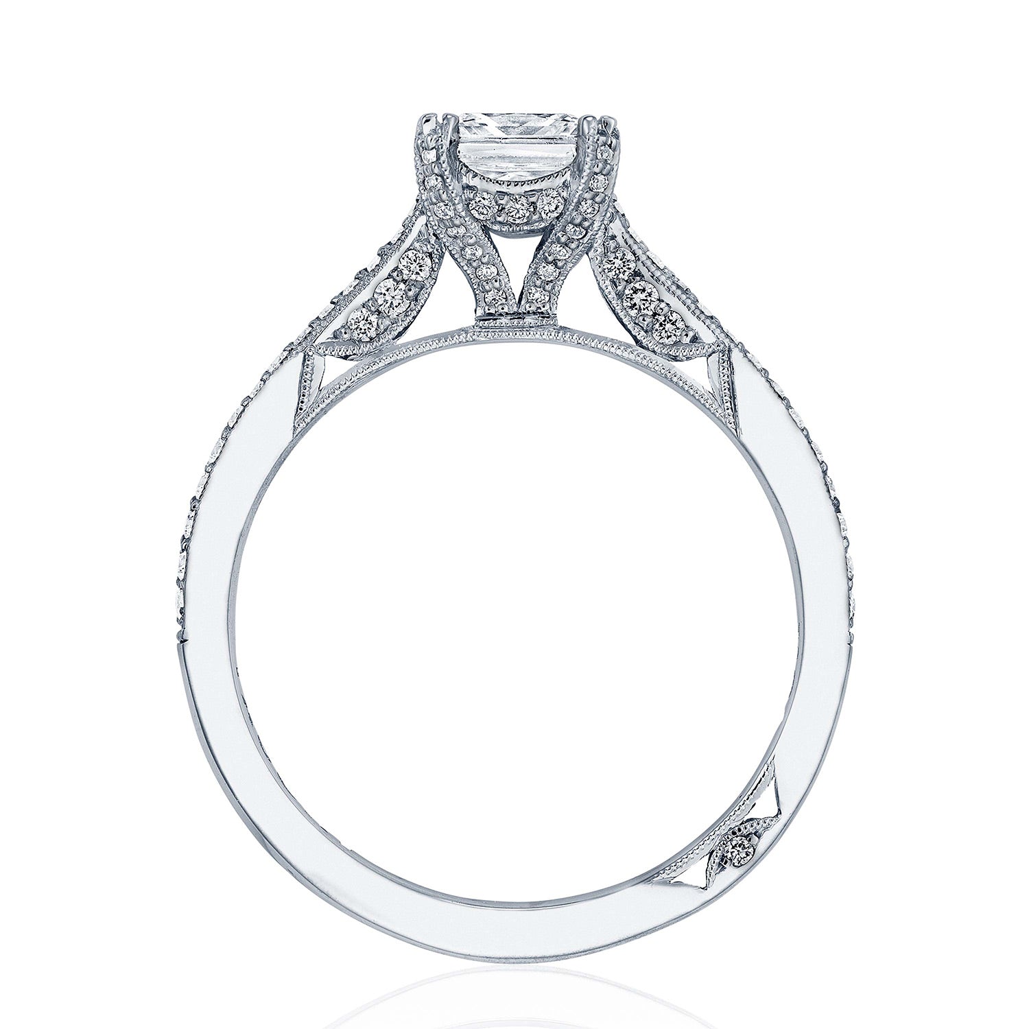 Princess Solitaire Engagement Ring