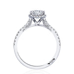 Emerald Bloom Engagement Ring