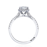 Emerald Bloom Engagement Ring