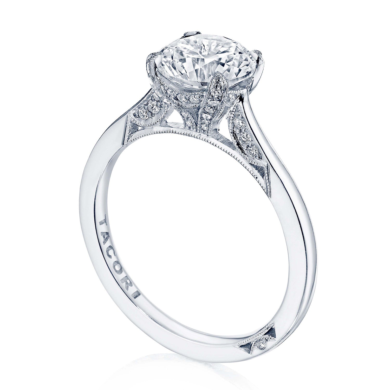 Round Solitaire Engagement Ring