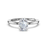 Oval Solitaire Engagement Ring