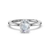 Oval Solitaire Engagement Ring