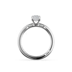 Oval Solitaire Engagement Ring