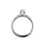Oval Solitaire Engagement Ring