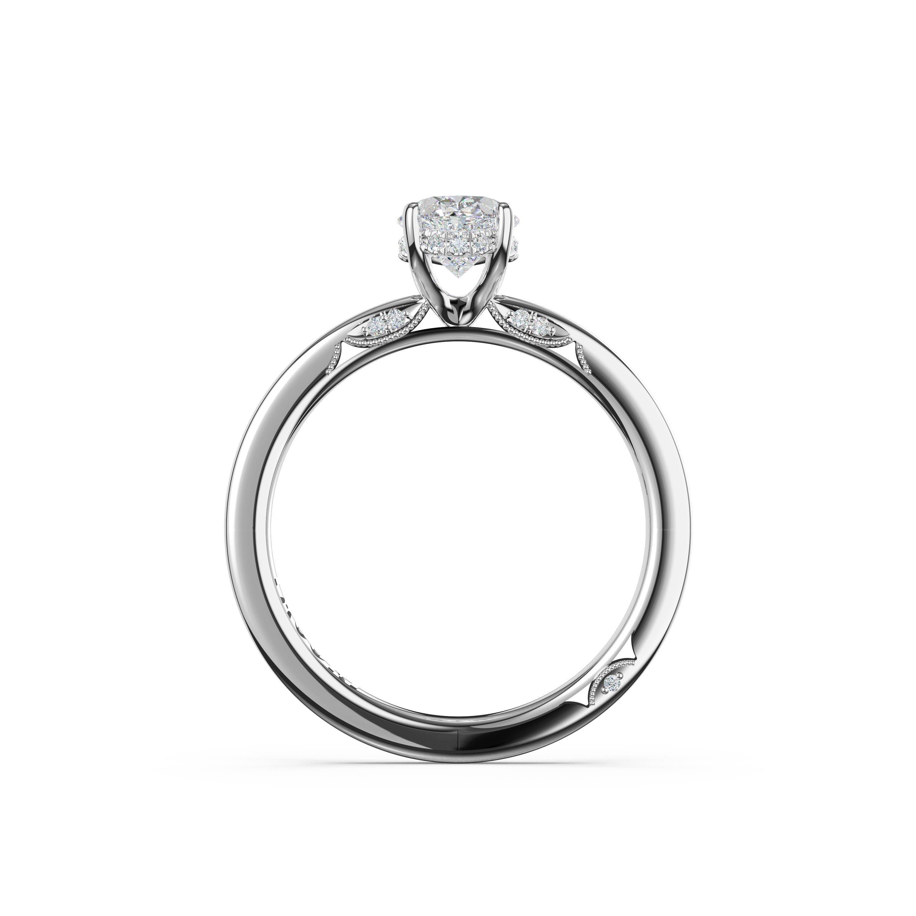 Oval Solitaire Engagement Ring