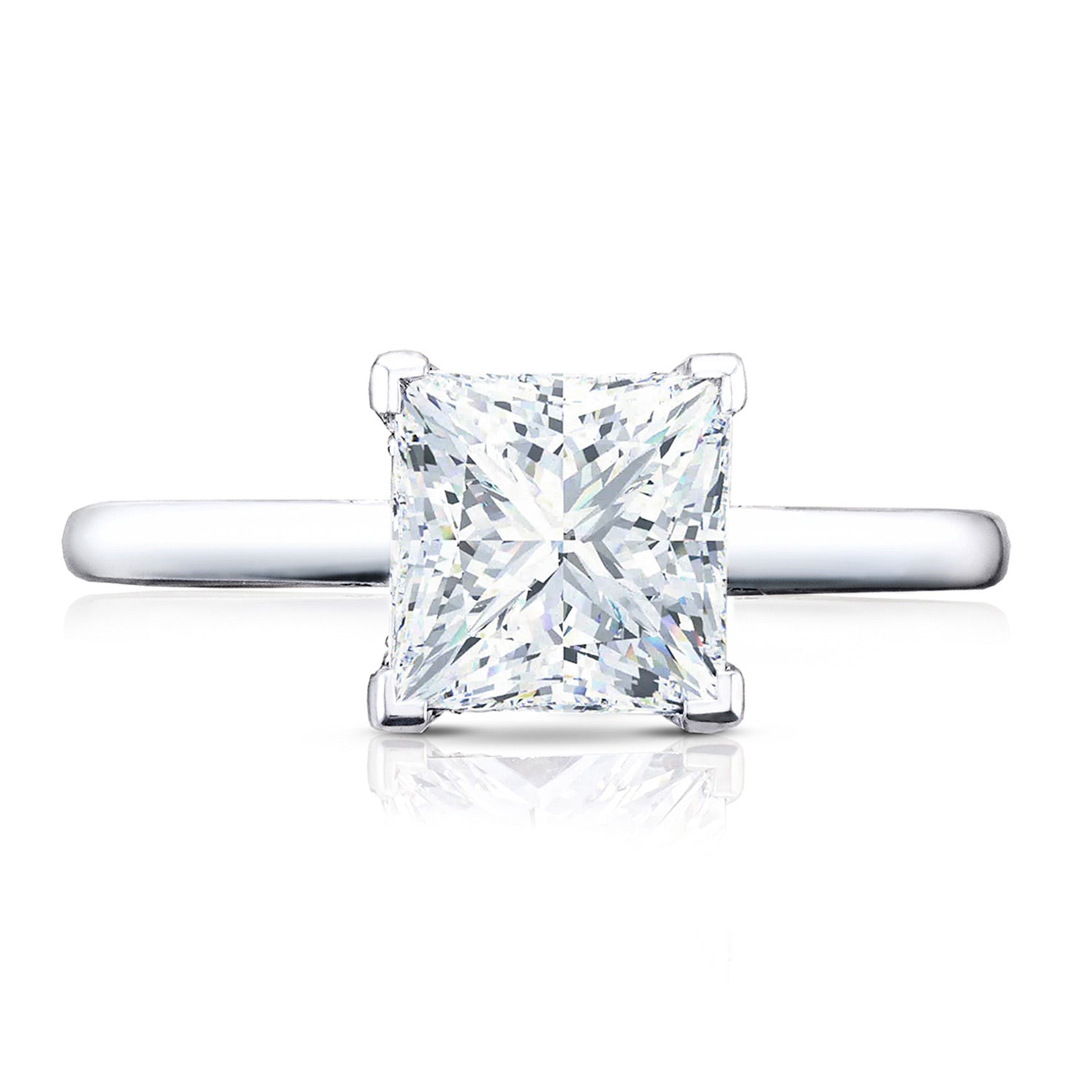 Princess Solitaire Engagement Ring