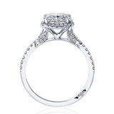 Oval Bloom Engagement Ring