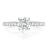 Round Solitaire Engagement Ring