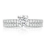 Round Solitaire Engagement Ring